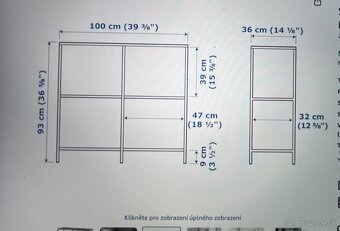 Ikea kovový regál VITTSJÖ - 3