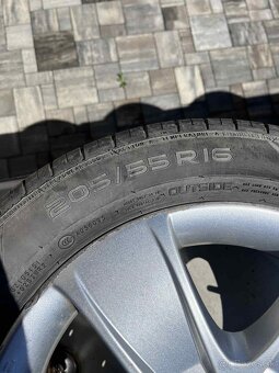 Predám letné pneumatiky zn.Nokian+disky r16 - 3