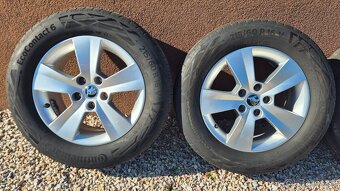 Predam originálne kolesá Škoda 5x112 r16 - 3