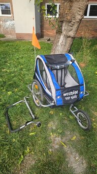 Detský vozík za bicykel Westige Baby Trailer Cross - 3