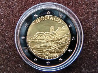 MONACO/MONAKO: NAJVZACNEJŠIE 2 EURO-2007a2015 REPLIKY - 3