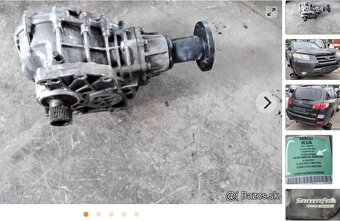 Hyundai Santa Fe 2.2 CRDi 2008 predám ROZVODOVKA, DVERE, PRE - 3