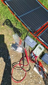 Prenosný 80W skladací solárny panel na nabíjanie - 3
