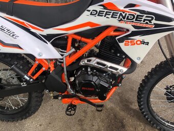 Nove Cestné enduro DEFENDER 250 cm3 - kolesá 21/18 + Štartér - 3