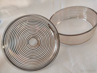 Nádherná stará dóza a flakon/karafa - art deco? - 3