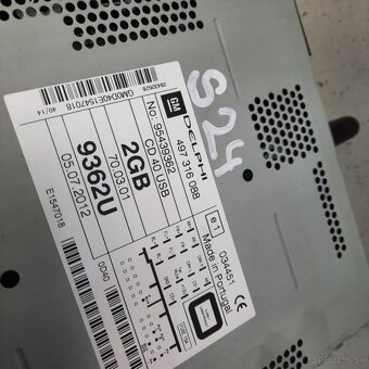Predám autorádio Opel Antara 2015 95439362 497316088 - 3