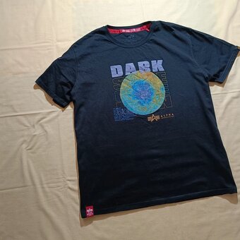 Alpha Industries x NASA "Dark side of the moon" tričko XXL - 3
