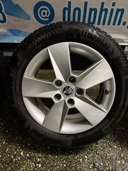 5x112 R16 s Celoročnymi pneu Continental 205/55/R16 - 3