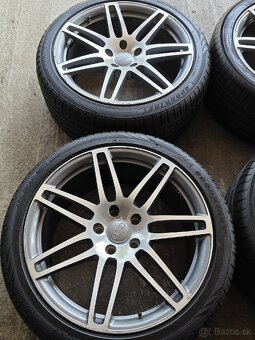 ALU disky originál Audi Q7 R21 - Letná Sada - 3