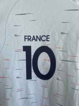 Biely replika dres Mbappé #10 Francúzsko – veľkosť XL - 3