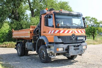 Mercedes ATEGO 1828 4x4 vyklapač + hyd. ruka - 3