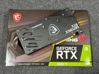 🎮💻Predám kartu MSI GeForce RTX 3060 Ti GAMING X 8GB - 3