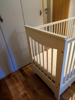 Hojdacia postieľka, výškovo nastaviteľná - 3