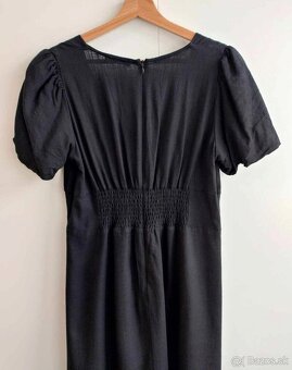 Dámske čierne dlhé, maxi šaty (Sinsay) - 3