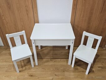detský stolík a 2 detské stoličky IKEA SUNDVIK - 3