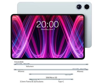 Teclast T60Plus 12” 6/128 GB - 3