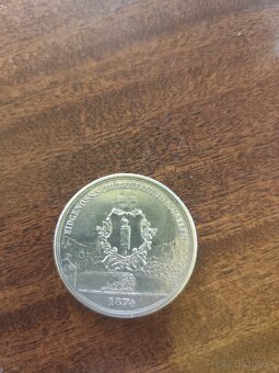 Strieborná minca 1874 - 3