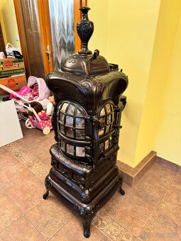 Starožitná pec AMERICAN HEATING, prel. 19./20. storočia - 3