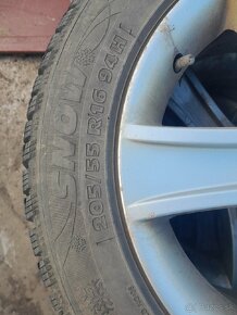 5x114,3 205/55 r16 zimné pneu - 3