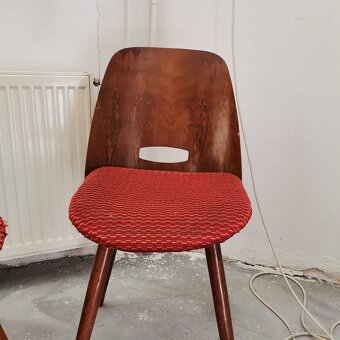 Retro stolicky Frantisek Jirak Lizatko na renovaciu - 3