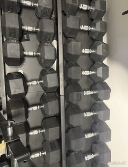Hexagonalne JC 2,5-50kg + stojan - 3