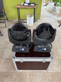 ✴️Wash rotačné hlavy 2ks wifi DMX + case✴️ - 3