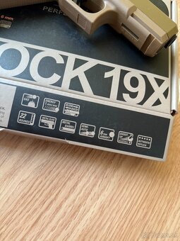 Nový Glock G19X Coyote GBB 6mm airsoft pistol - 3
