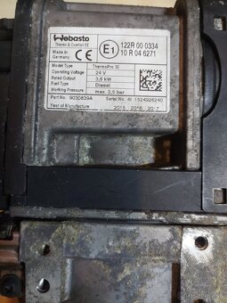 Webasto Thermotop TP50 24V(REPAS/Díly/Diagnostika) - 3
