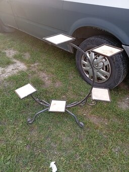 Retro stojan na kvety - 3