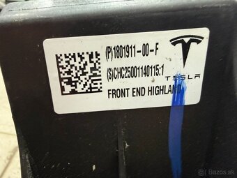 Predný modul chladičov predný nosič Tesla Model 3 - 2024 - 3