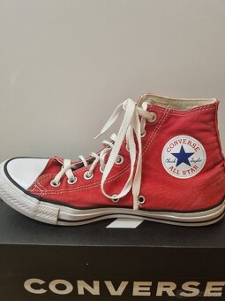 Červené Converse tenisky č.40 - 3