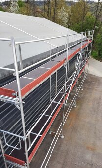 Hlinikove lesenie fasadne, lahke 150m2 6x24 nove - 3