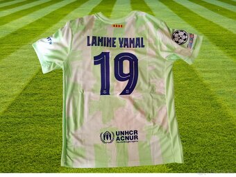 dres Lamine Yamal FC BARCELONA zelená edícia - 3