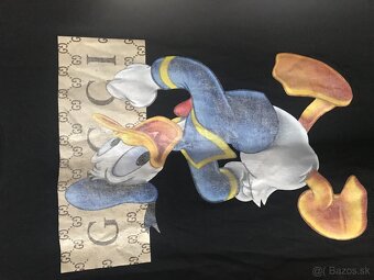 GUCCI black damske tricko S/M - 3