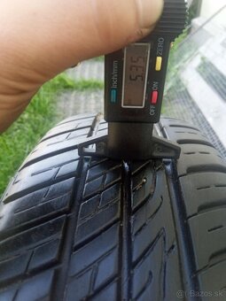 Predám kolesá 5x100 "14 165/70R14 Barum letné pneu. - 3