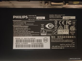24" Full HD monitor Philips - 3
