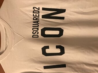 DSQUARED2 white pánska mikinka L/XL - 3