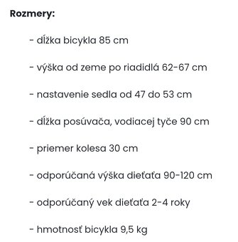 Dievčenský 12 palcovy bicykel - 3