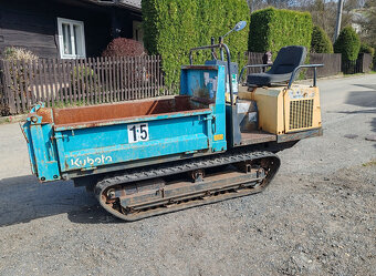 pásový mini dumper / dampr kubota RG15-3 1t 148 000kč + DPH - 3