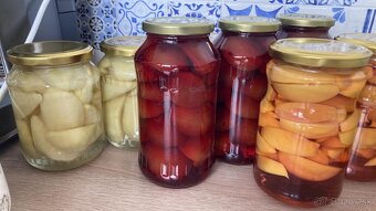 Kompoty domáce 720 ml, vlastná výroba, - 3