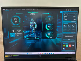 Herny notebook ACER Predator Helios 16 Abyssal Black ZARUKA - 3