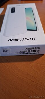 SAMSUNG GALAXY A26 WHITE ČISTO NOVÝ 5G/128 - 3