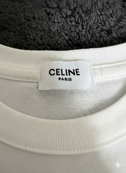 Biele Céline tričko veľkosť M - 3