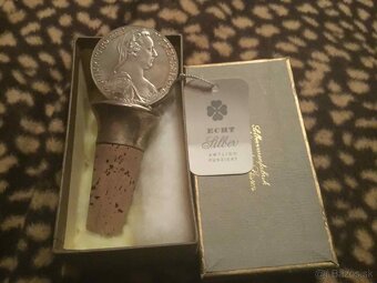 Strieborná zátka na flašu - 3