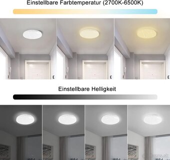Inteligentné LED stropné svietidlo Extrastar - 6500K - 3