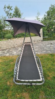 Predám 2 záhradné hojdacie kreslá ModernHome s baldachýnom - 3