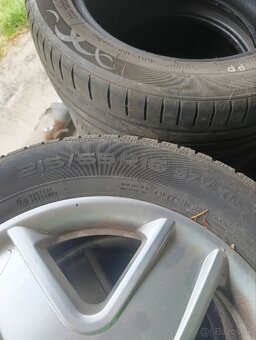Predám alu kolesá 5x112 R16 Origo vw Sharan - 3