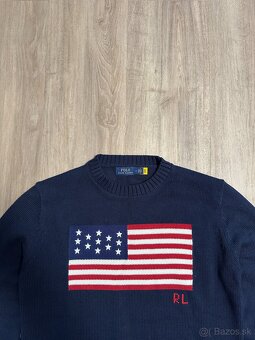 Ralph Lauren American Flag Sveter - 3