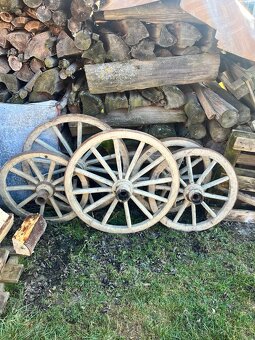 Starý konský pluh +kolesá - 3
