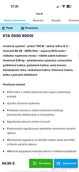 Vysávač ETA aero - 3